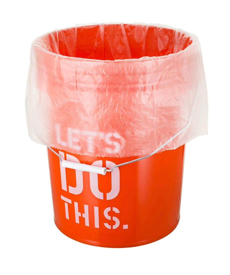 PBKay 5 Gallon Bucket Liner Bags for Marinading and Brining - Durable, Food Grade, BPA Free, 25/Roll - Image 1